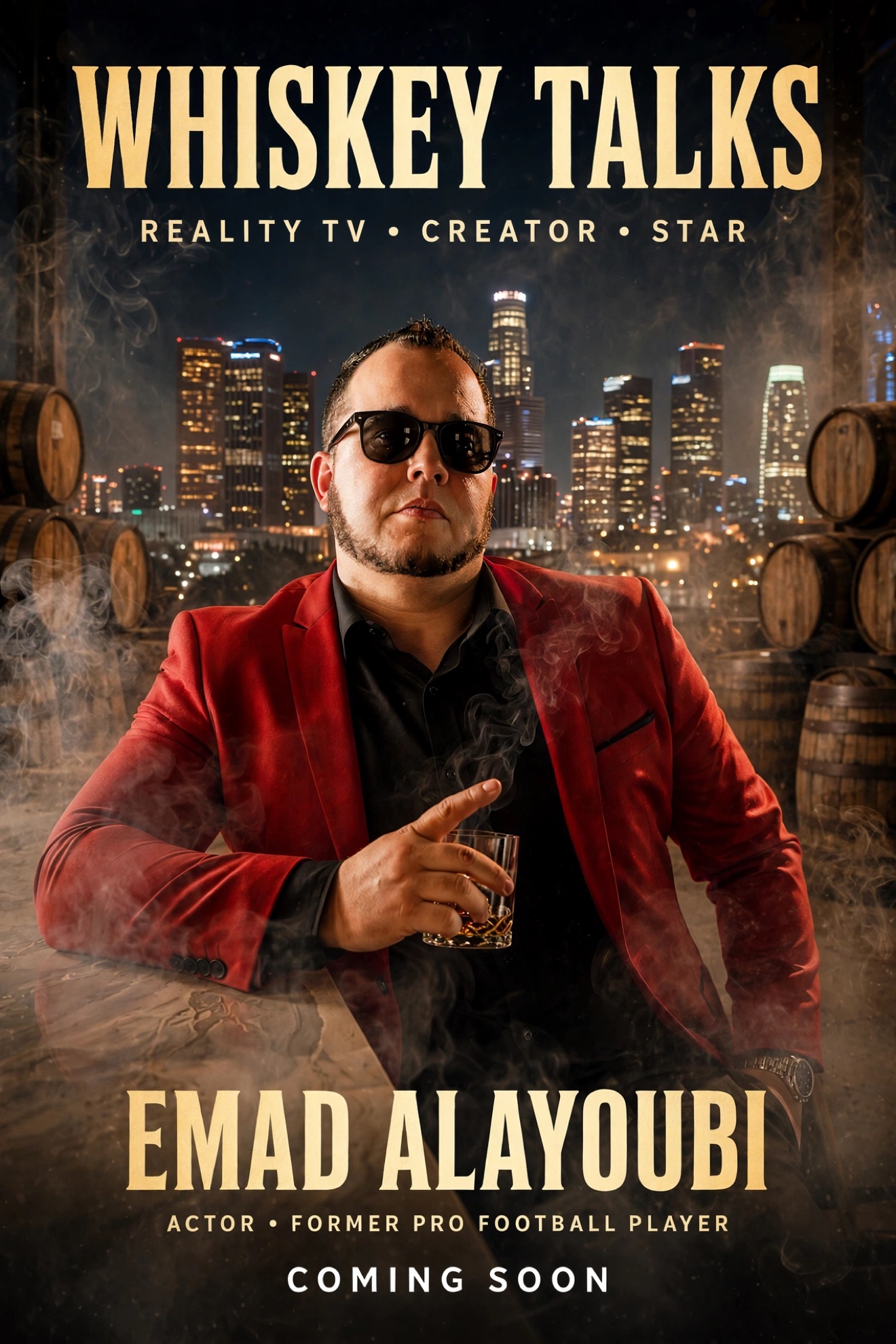 Whiskey Talks key art — Emad Alayoubi